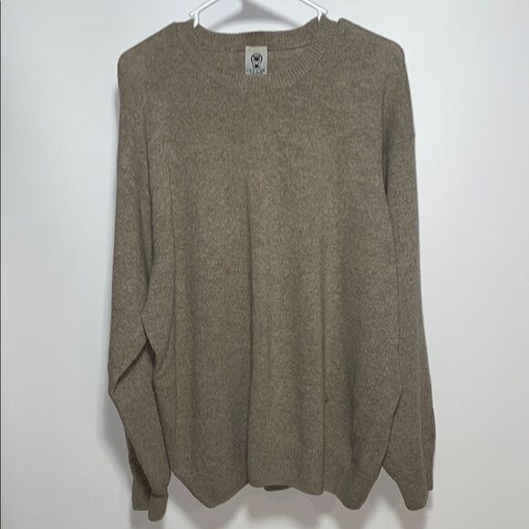 Olivers Tan Crewneck Sweater Soft Knit Casual - Picture 1 of 12